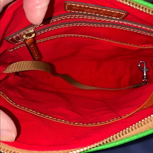 Dooney & Bourke Pebbled Leather Crossbody w/Dustbag - Picture 7 of 11